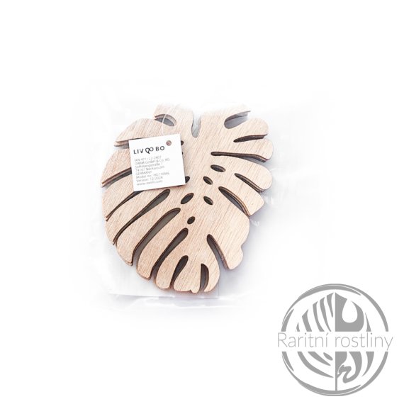 Monstera podložka z plsti 3 ks