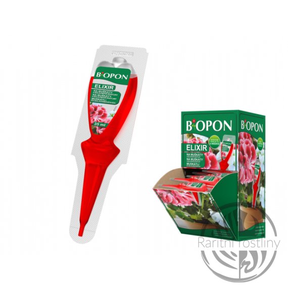  Hnojivo BOPON ELIXÍR na muškáty a balkónové rostliny 35ml 