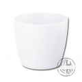 Obal na květník LAMELA MAGNOLIA bílá 12cm