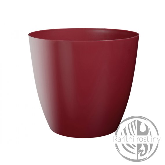 Obal na květník ELLA plastový lesklý d9x8cm